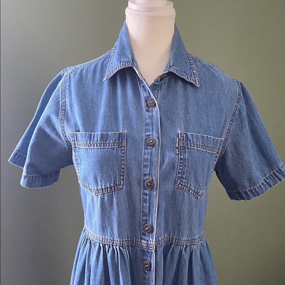 Vintage Erika & Co denim dress - Picture 2 of 7